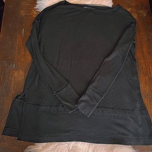 WE THE FREE OVERSIZED THERMAL TOP 💙✨